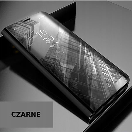Etui na Samsung Galaxy S9 Plus - Flip Clear View z klapką - Czarny.