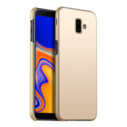 Etui na telefon Galaxy J6 Plus - Slim MattE - Złoty.