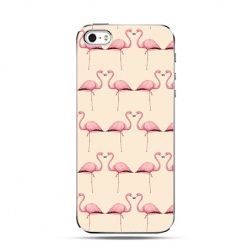 Etui na Apple iPhone 6 plus - Różowe flamingi