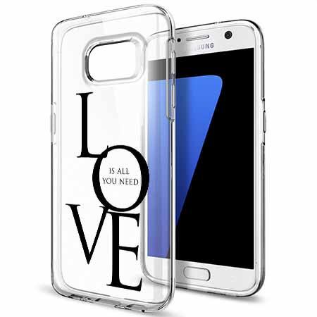 Etui na Galaxy S7 - All you need is LOVE.