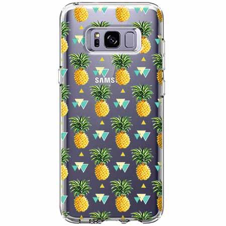 Etui na Samsung Galaxy S8 - Ananasowe szaleństwo.