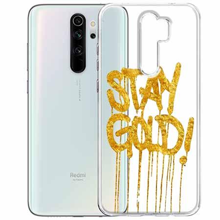Etui na Xiaomi Redmi Note 8 Pro - Stay Gold.