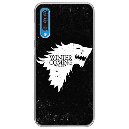 Etui na Samsung Galaxy A70 - Winter is coming White